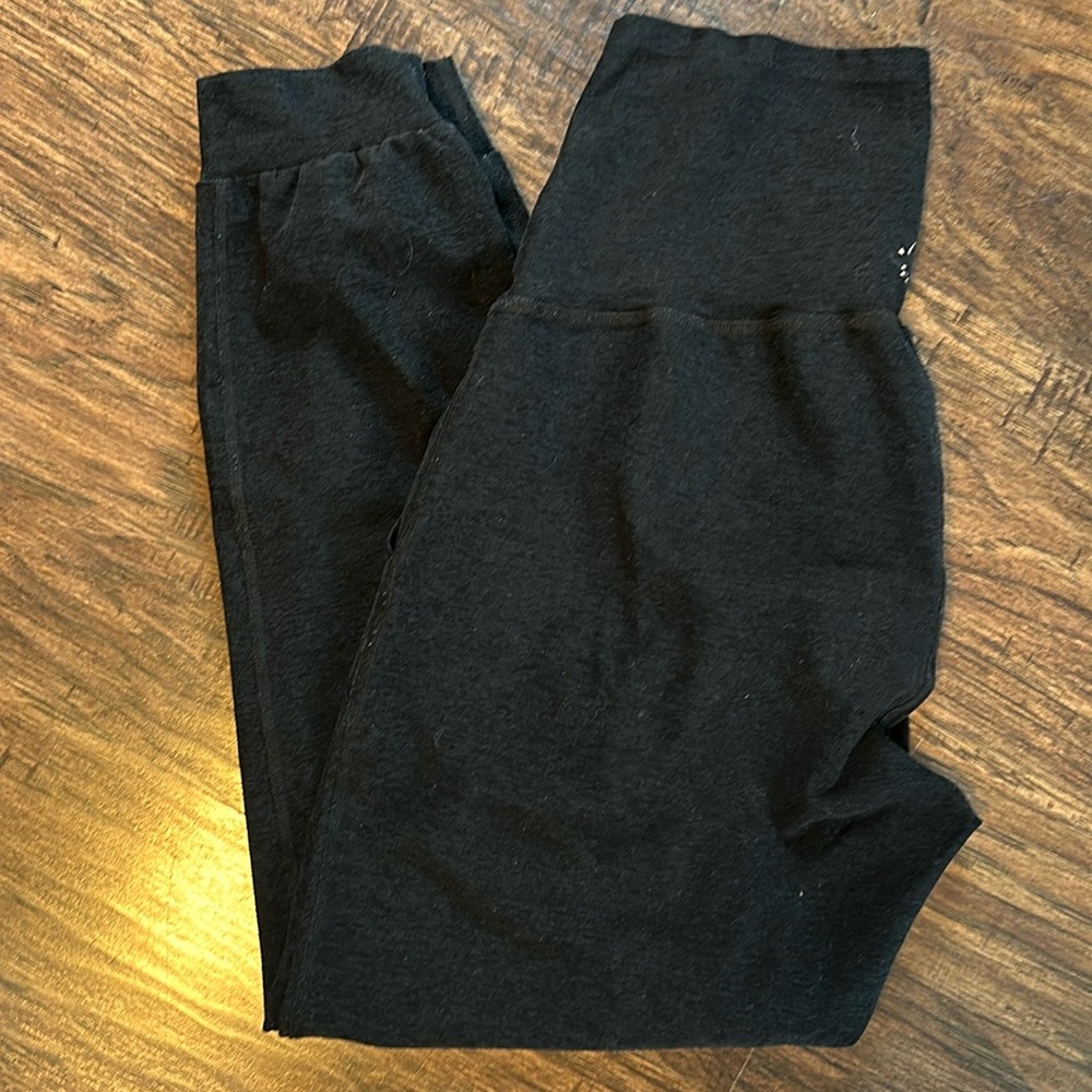Beyond yoga beyond the bump maternity joggers - good condition! Dark grey